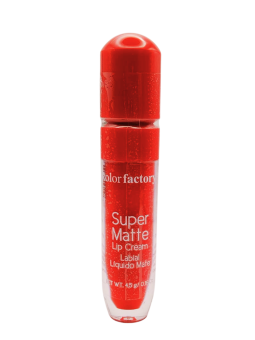 LABIAL LIQUIDO SUPER MATTE 107 KOLOR FACTORY