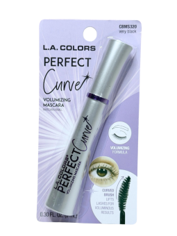 PESTAÑINA PERFECT CURVE BLACK 320 L.A COLORS