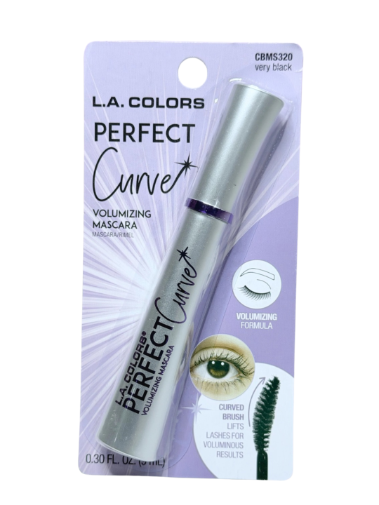 PESTAÑINA PERFECT CURVE BLACK 320 L.A COLORS