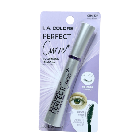PESTAÑINA PERFECT CURVE BLACK 320 L.A COLORS