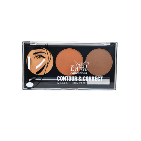 PALETA CONTORNO Y CORRECTOR X 3 TONOS ENGOL