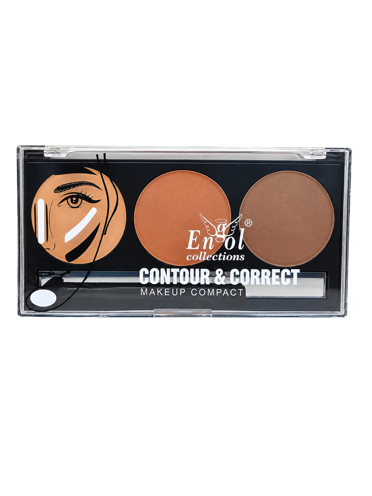 PALETA CONTORNO Y CORRECTOR X 3 TONOS ENGOL