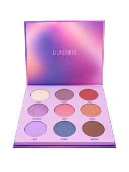 PALETA X 9 SOMBRAS N 1 LILAC VIBES SAMY