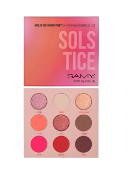PALETA X 9 SOMBRAS N 5 SOLSTICE SAMY
