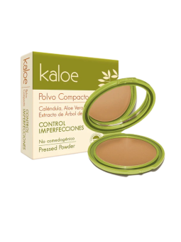 POLVO COMPACTO CONTROL IMPERFECCIONES N 8 CAOBA KALOE ANA MARIA