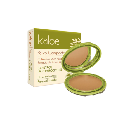 POLVO COMPACTO CONTROL IMPERFECCIONES N 8 CAOBA KALOE ANA MARIA