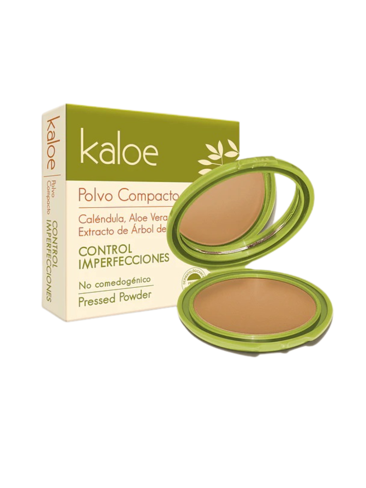 POLVO COMPACTO CONTROL IMPERFECCIONES N 8 CAOBA KALOE ANA MARIA
