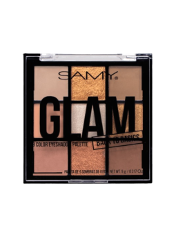 PALETA SOMBRA X 9 TONOS N 10 GLAM SAMY