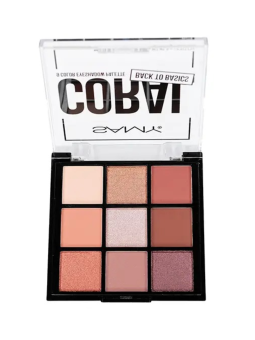 PALETA SOMBRA X 9 TONOS N 12 CORAL SAMY
