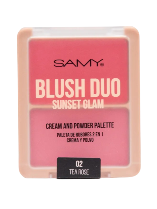 RUBOR 2 EN 1 SUNSET GLAM N 02 SAMY