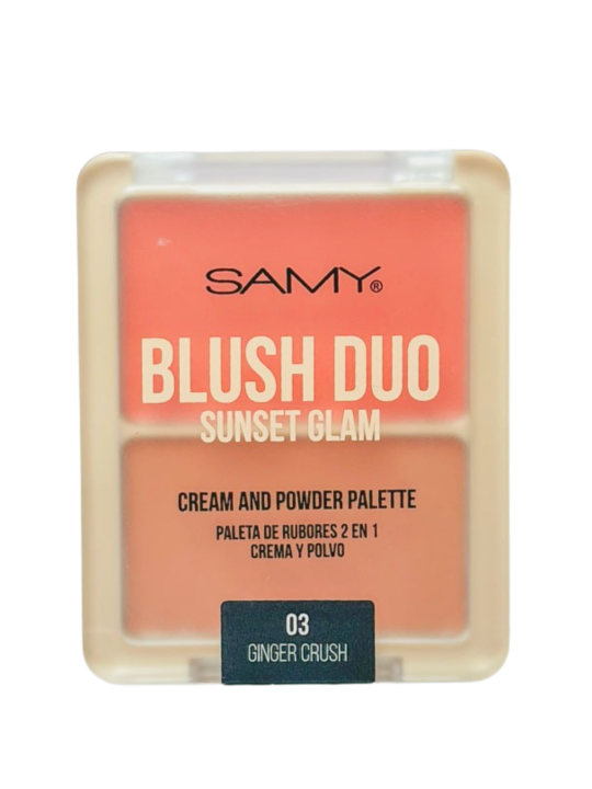 RUBOR 2 EN 1 SUNSET GLAM N 03 SAMY
