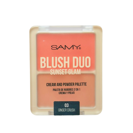 RUBOR 2 EN 1 SUNSET GLAM N 03 SAMY
