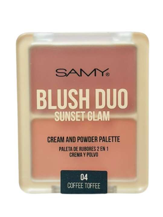 RUBOR 2 EN 1 SUNSET GLAM N 04 SAMY