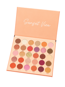 PALETA SOMBRA X 30 TONOS SUNSET GLAM SAMY