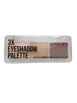PALETA SOMBRA X 3 TONOS N 1 SAMY