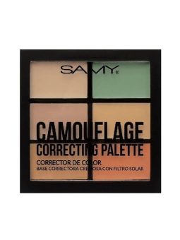 PALETA COMPACTA CORRECTORES LIGHT MEDIUM SAMY