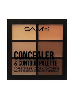 PALETA COMPACTA CORRECTORES MEDIUM DARK SAMY