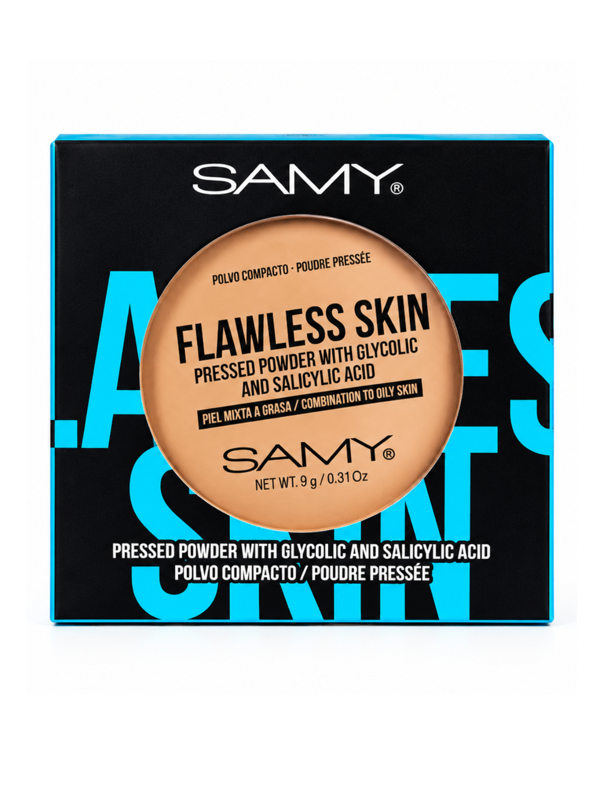 POLVO COMPACTO PIEL MIXTA A GRASA N 08 RICH SAMY