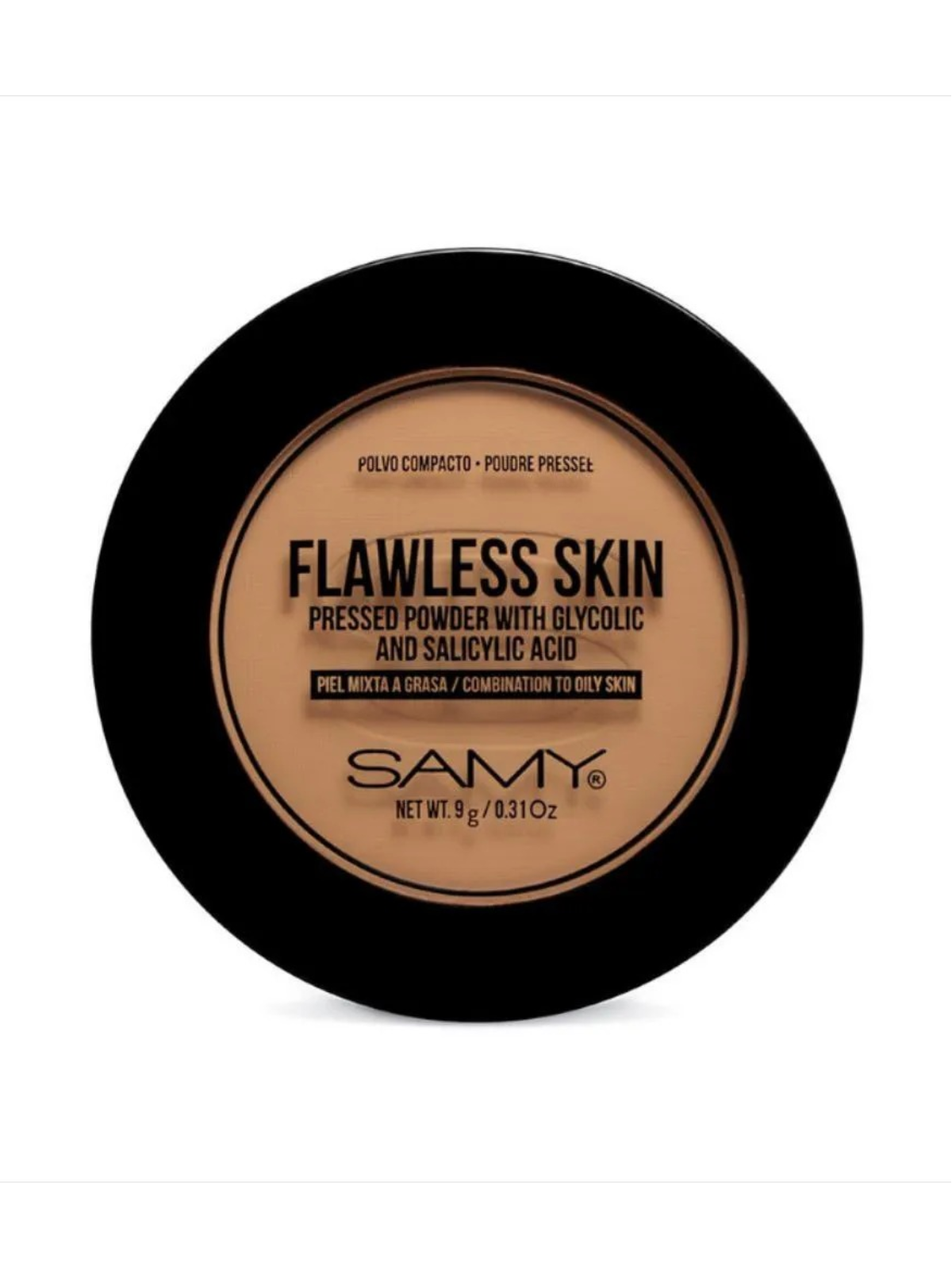 POLVO COMPACTO PIEL MIXTA A GRASA N 06 TAN SAMY