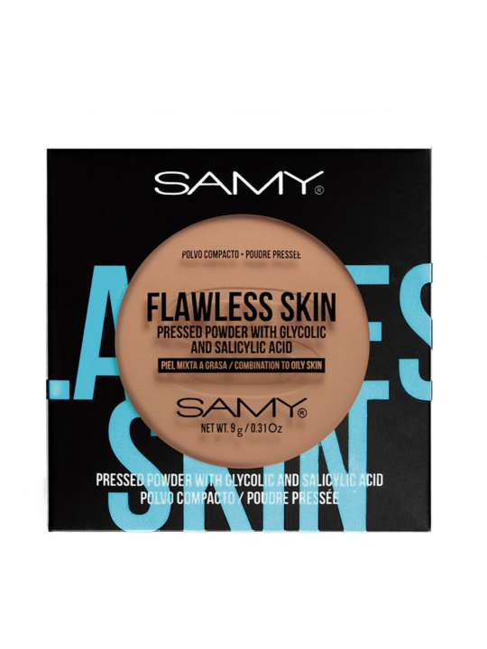 POLVO COMPACTO PIEL MIXTA A GRASA N 05 NEUTRAL TAN SAMY