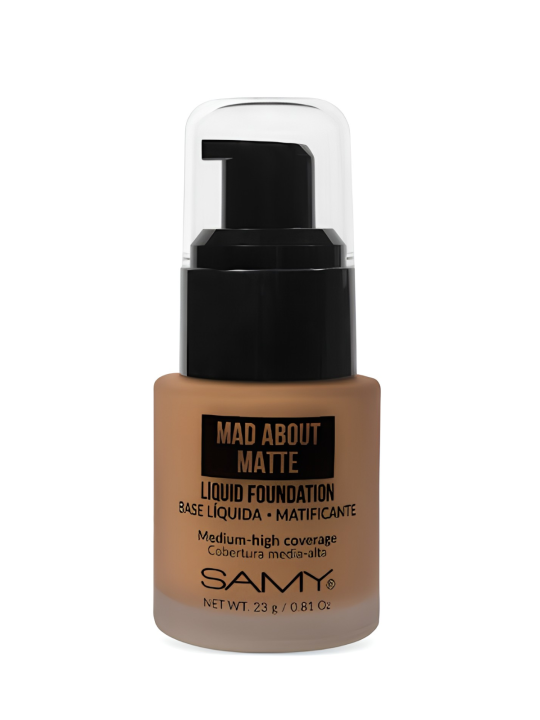 BASE LIQUIDA MATIFICANTE N 6.0 DEEP TAN X 30 GR SAMY