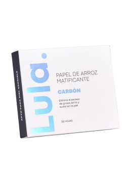 PAPEL DE ARROZ MATIFICANTE CARBON X 50 LULA ATENEA