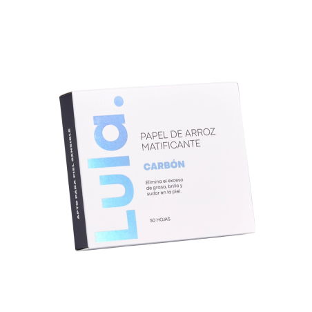 PAPEL DE ARROZ MATIFICANTE CARBON X 50 LULA ATENEA