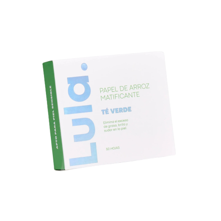 PAPEL DE ARROZ MATIFICANTE VERDE X 50 LULA ATENEA