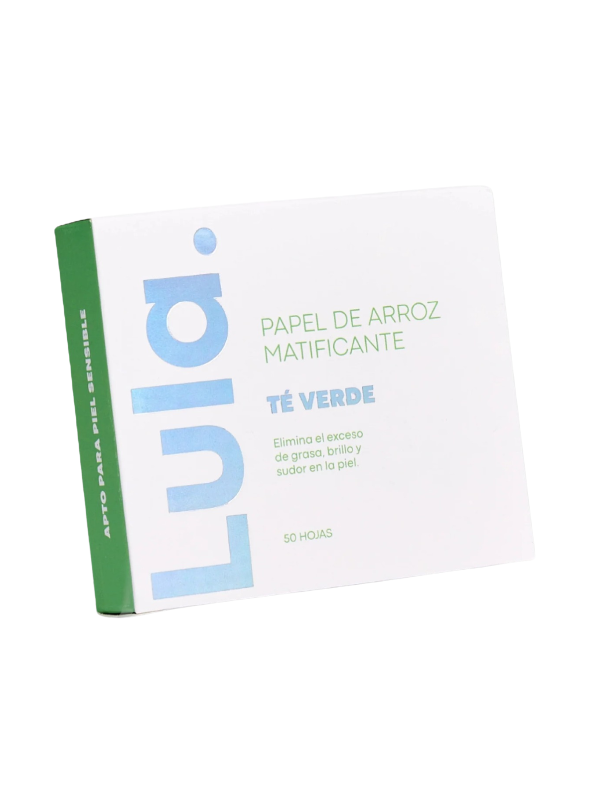 PAPEL DE ARROZ MATIFICANTE VERDE X 50 LULA ATENEA