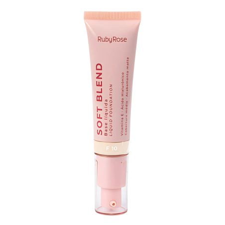 BASE LIQUIDA SOFT BLEND F10 301-0001 RUBY ROSE