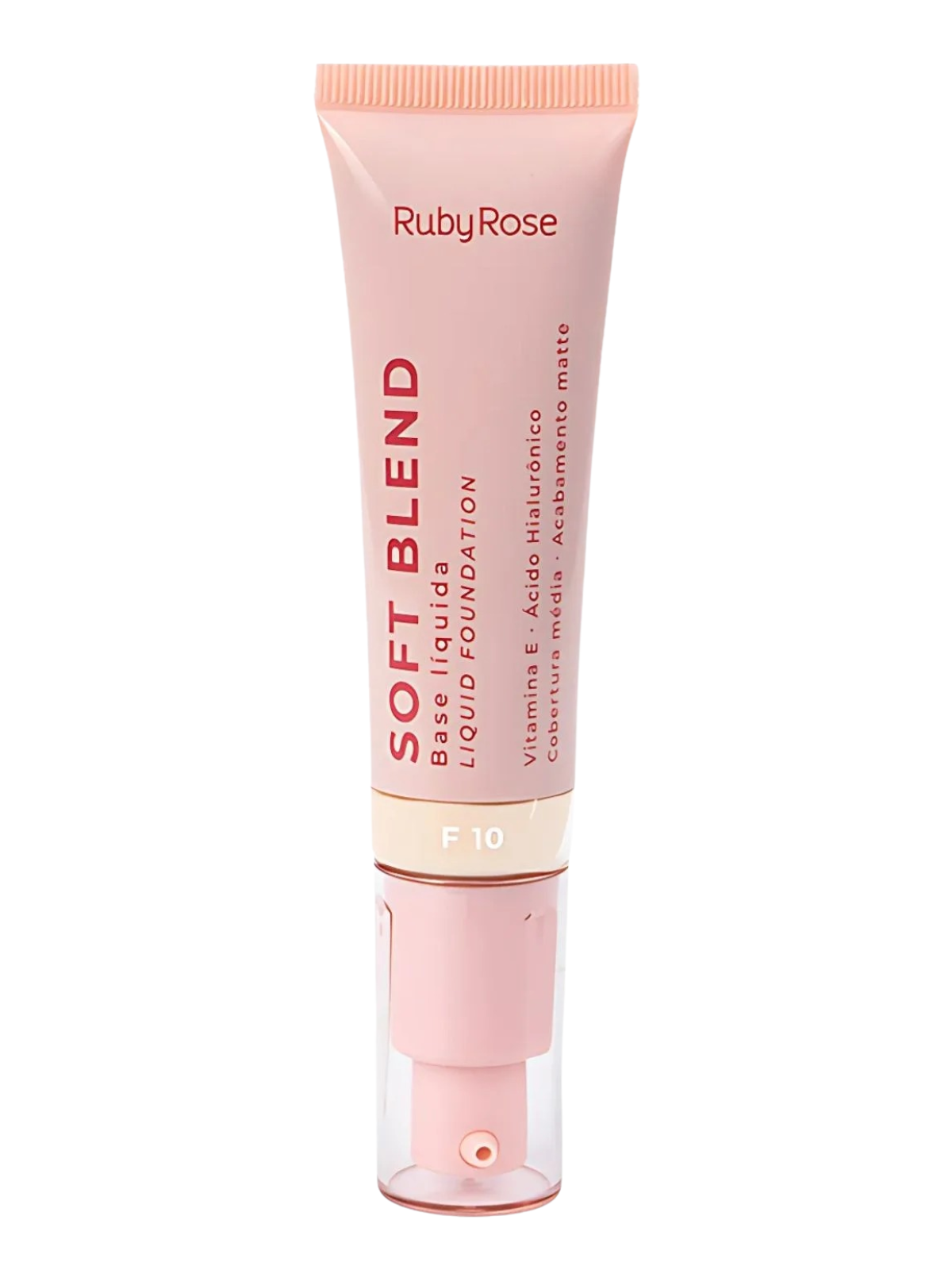 BASE LIQUIDA SOFT BLEND F10 301-0001 RUBY ROSE