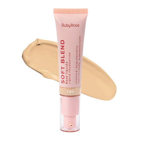 BASE LIQUIDA SOFT BLEND F20 301-0002 RUBY ROSE
