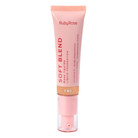 BASE LIQUIDA SOFT BLEND F40 301-0004 RUBY ROSE
