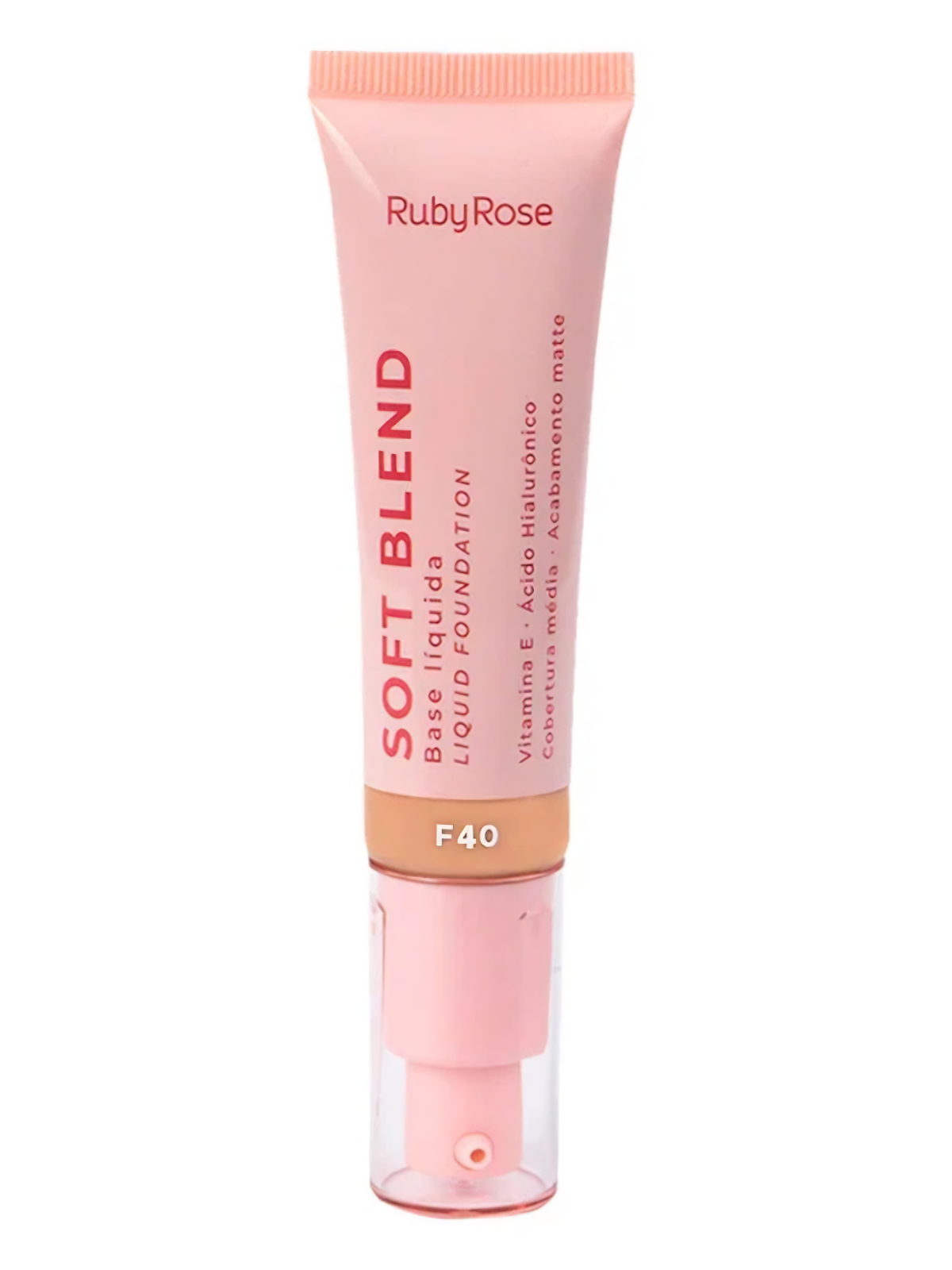 BASE LIQUIDA SOFT BLEND F40 301-0004 RUBY ROSE