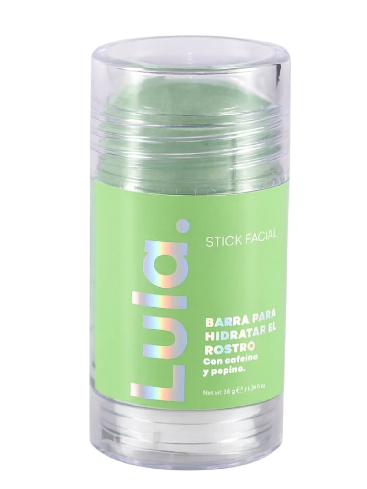 HIDRATANTE FACIAL BARRA CAFEINA Y PEPINO X 38 GR LULA