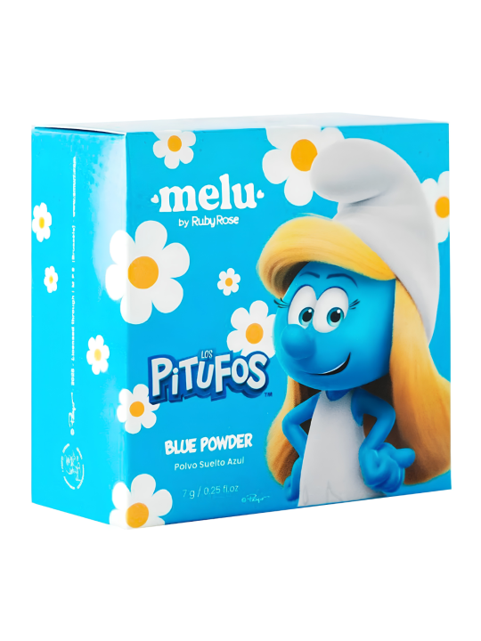 POLVO SUELTO AZUL PITUFOS RUBY ROSE