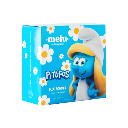 POLVO SUELTO AZUL PITUFOS RUBY ROSE