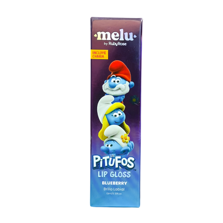 LIP GLOSS COLAPSIBLE BLUEBERRY PITUFOS RUBY ROSE