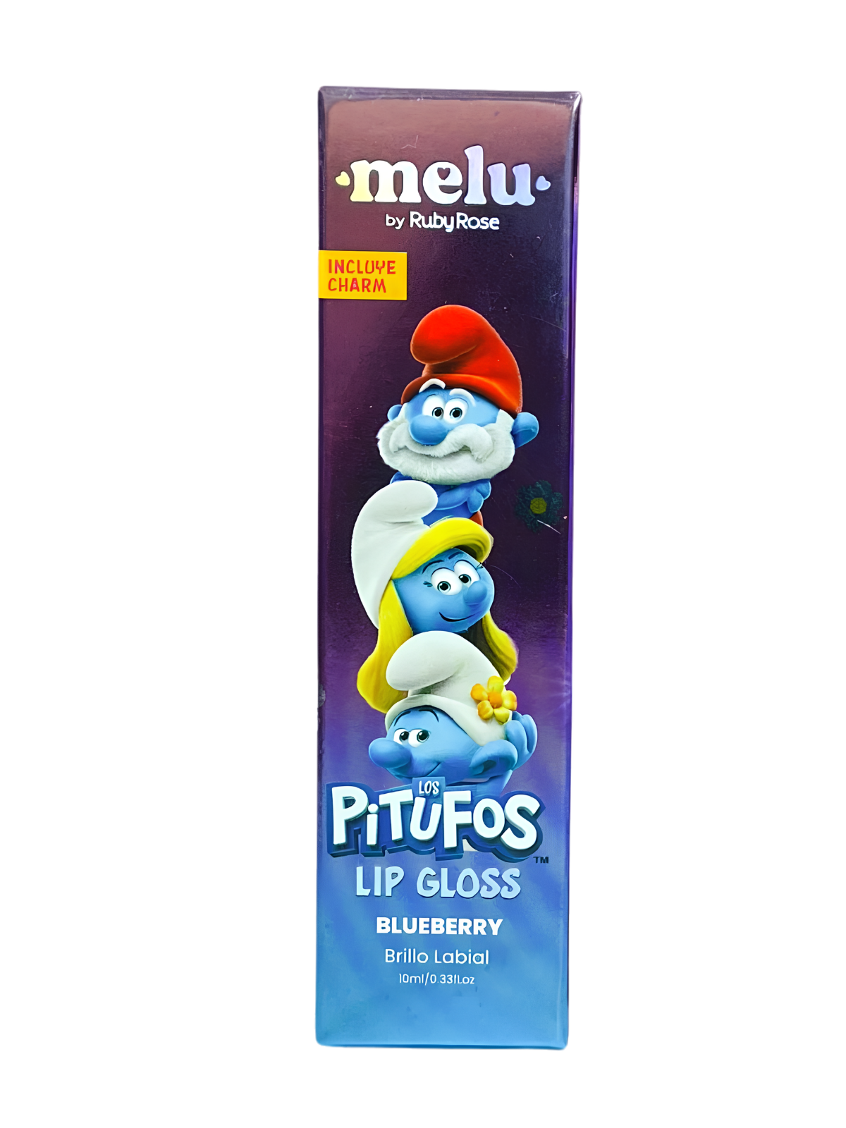 LIP GLOSS COLAPSIBLE BLUEBERRY PITUFOS RUBY ROSE