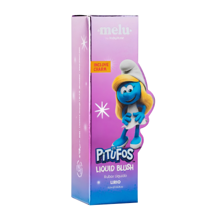 RUBOR LIQUIDO LIRIO PITUFOS RUBY ROSE