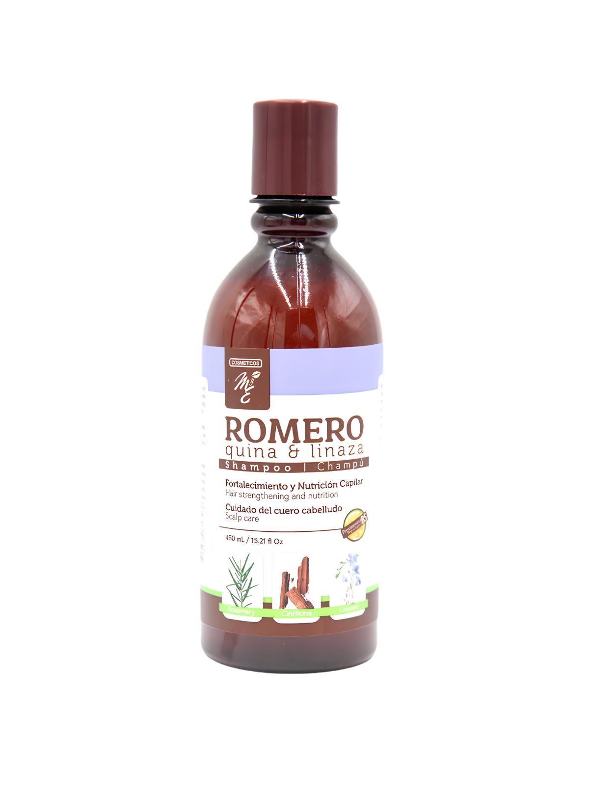SHAMPO ROMERO QUINA Y LINAZA X 450 ML MYE