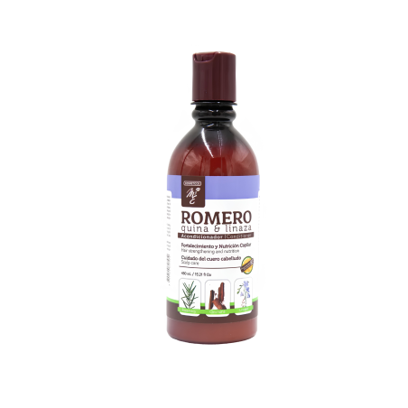 ACOND ROMERO QUINA Y LINAZA X 450 ML MYE