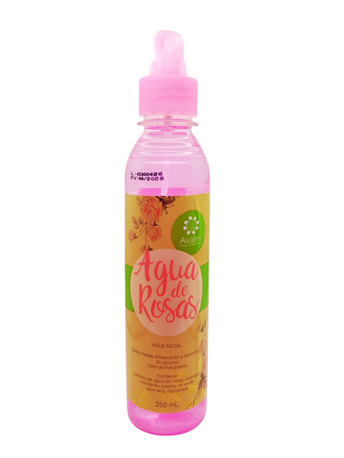 AGUA DE ROSAS X 250 ML AVALEIS SURTIMOS