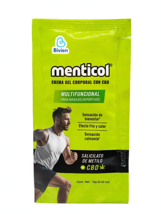 CREMA GEL CANNABIS SOBRE X 12 G MENTICOL
