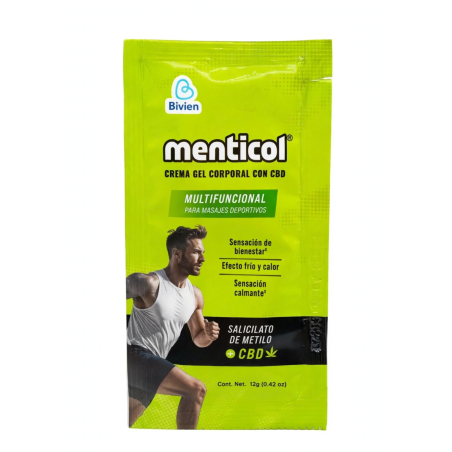 CREMA GEL CANNABIS SOBRE X 12 G MENTICOL