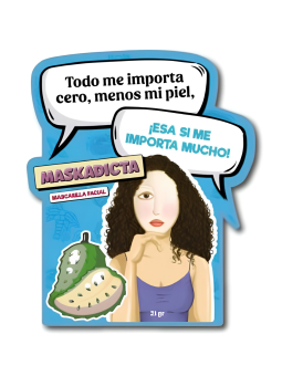 MASKADICTA ANTIOXIDANTE GUANABANA X 21 GR PONTO