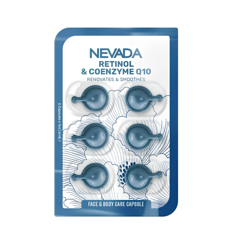 CAPSULA FACIAL Y CORPORAL RETINOL Y COENZIMA Q10 NEVADA