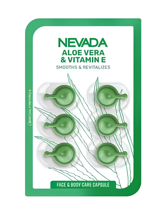 CAPSULA FACIAL Y CORPORAL ALOE VERA Y VIT E NEVADA