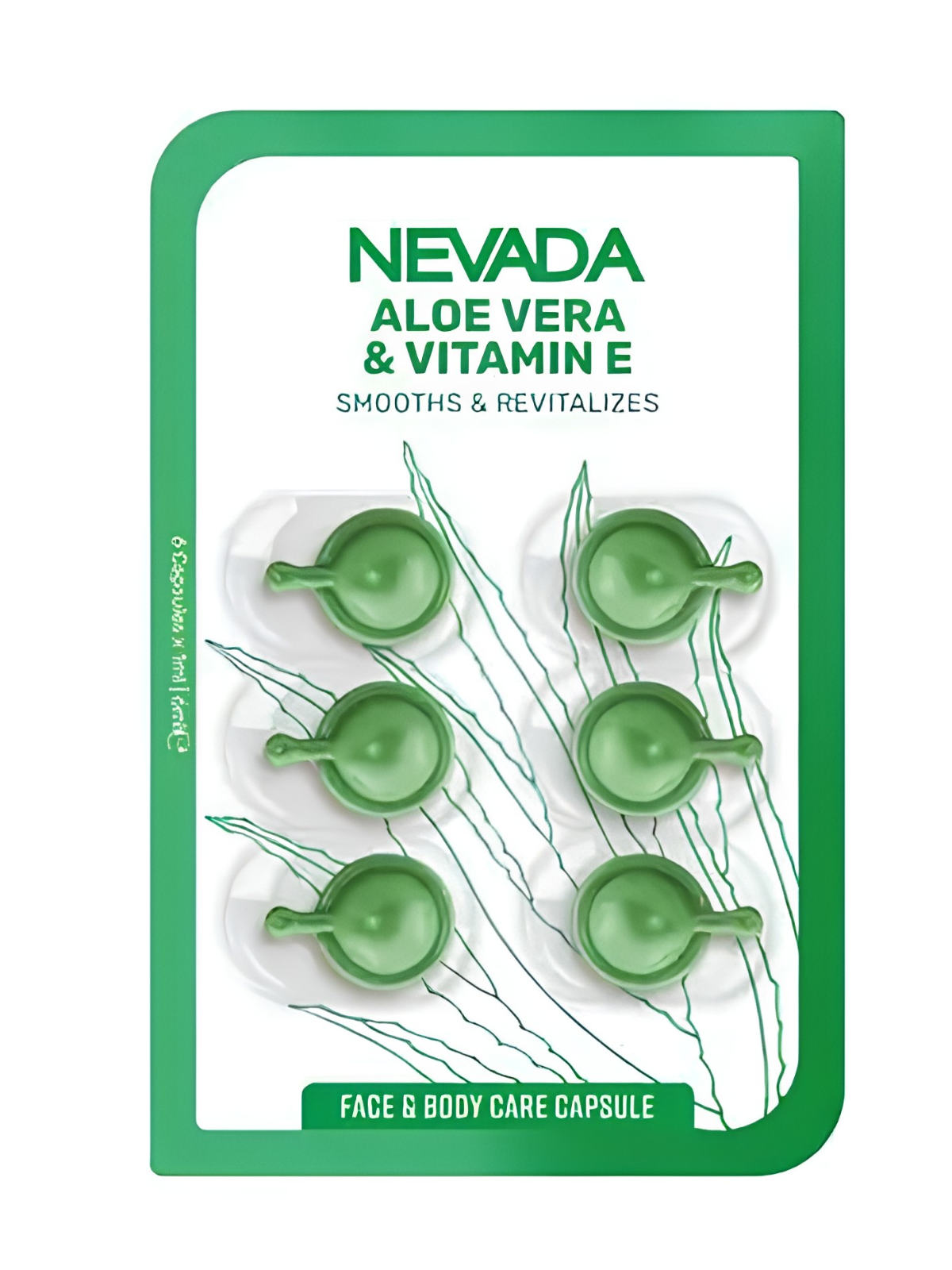 CAPSULA FACIAL Y CORPORAL ALOE VERA Y VIT E NEVADA