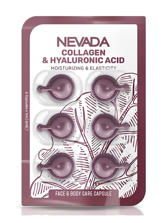 CAPSULA FACIAL Y CORPORAL COLAGENO Y ACIDO HIALURONICO NEVADA